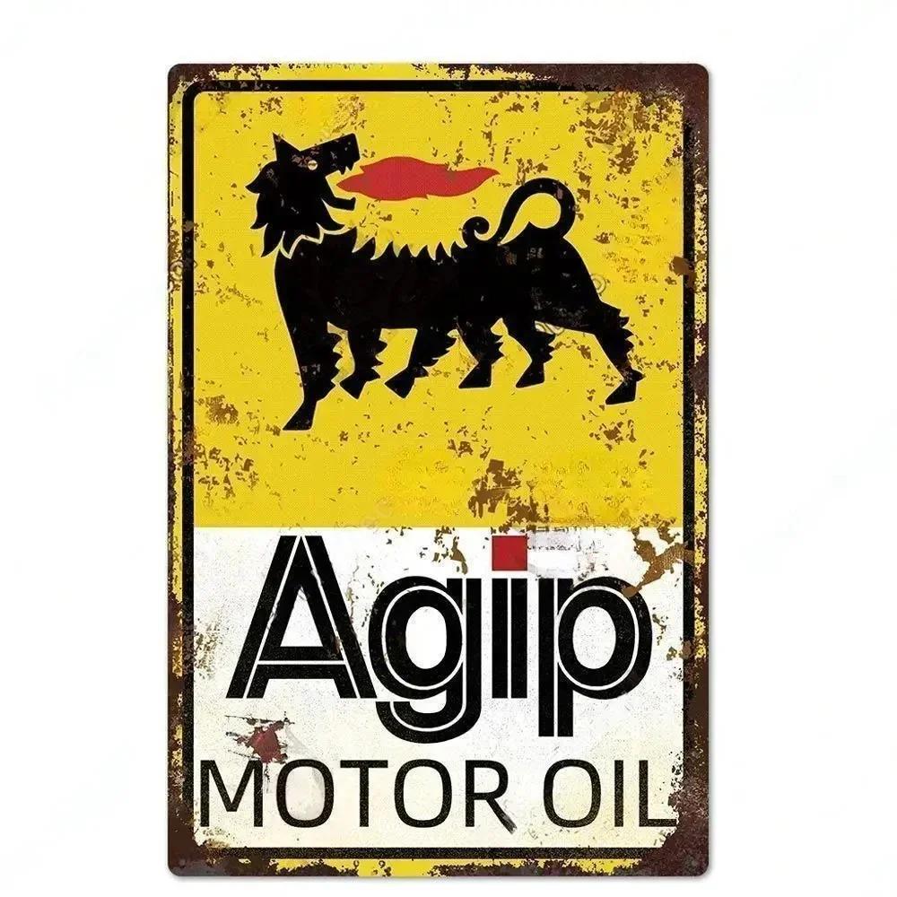 Motoröl Vintage Schilder & Poster Metallschilder:Dekorative Schilder zur Wanddekoration in Garagen, Tankstellen, Männerhöhlen, Clubs, Bars