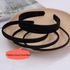 Matte Wave Unisex Headband for Long Hair & Makeup