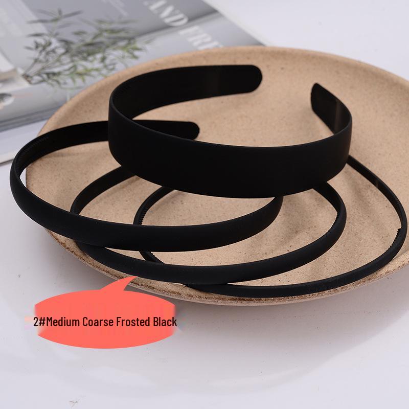 Matte Wave Unisex Headband for Long Hair & Makeup