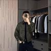 Men's Autumn Motorcycle Leather Jacket – Trendy, Cool, Casual, Loose-fit PU Leather