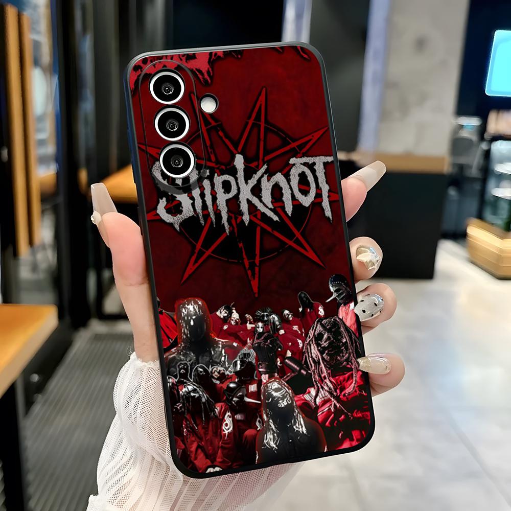 Slipknot-Rock Phone Case For Samsung A25 A13 A33 5G A54 A36 A35 A56 A52 A14 Shockproof Soft Cover
