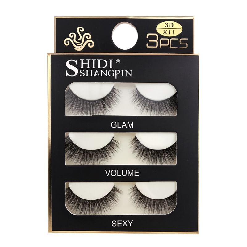 Lashie - Volume Multipack False Eyelashes