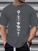 Summer New Pattern Printed Tshirt Suitable For Both Unisex And Unisex Made Of Pure Cotton Fashionable And Versatile Tshirt