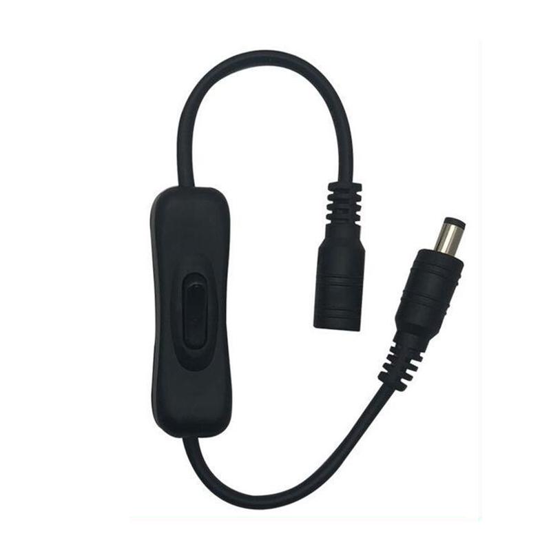 1pc Light Switch DC 12V Female Male Power Cable DC Connector ON OFF Inline 304 Switch 5V 12V 24V for LED Strip Light L