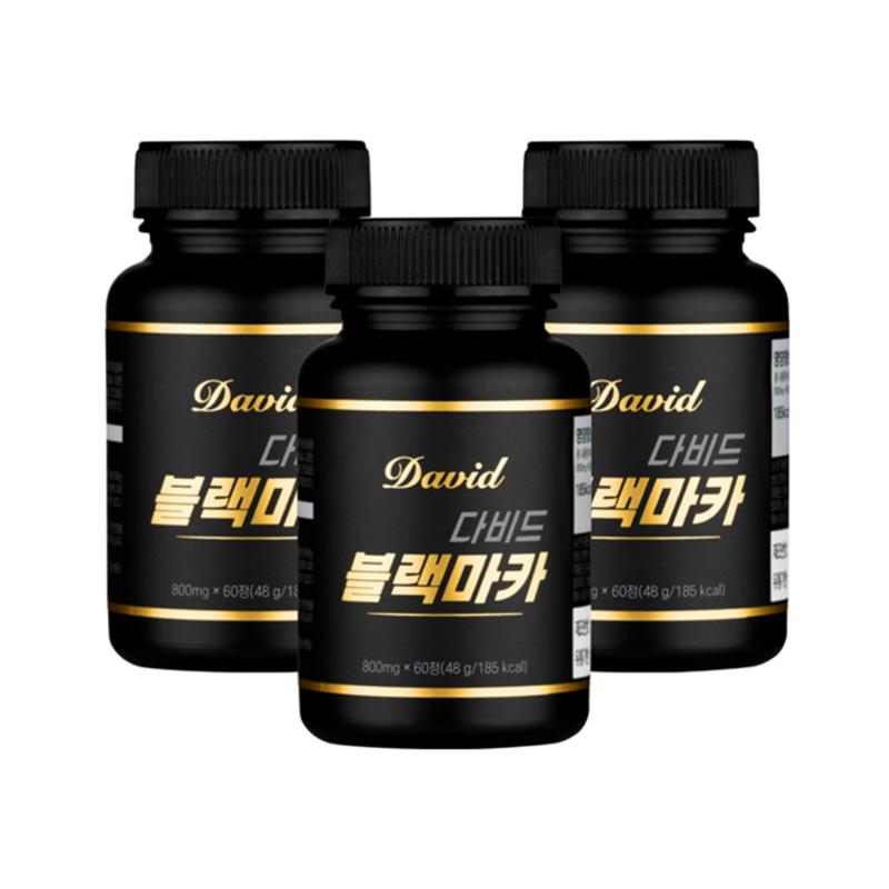 

Male energizer David Black Maca, 60 tablets, 3 units