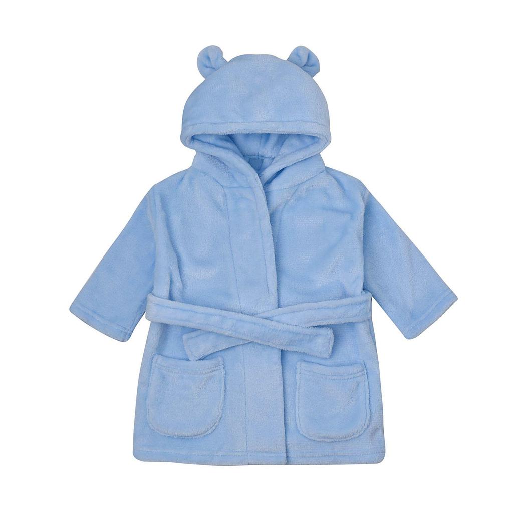 Bambino Baby's First Dressing Gown - Blue 3-6 Months