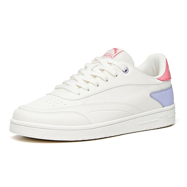 Anta Casual Fashion Low-Top Sneakers Women Sneakers White Purple 922038031R-4