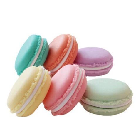 

Mini caja de almacenamiento de joyas estilo macarrón organizador portátil para accesorios pequeños
