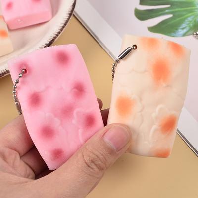 Simulated Stress Relieving Rice Cake Kneading Music Adult and Child Squeeze Squish Stress Relieving and Kneading Toys