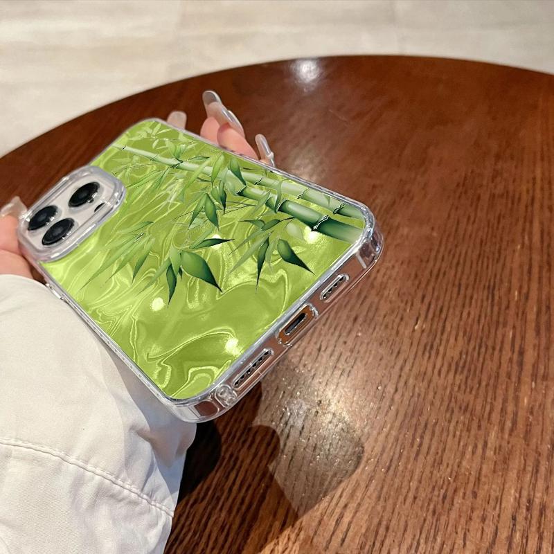 Bamboo Leaf Flower Girls Case For Samsung Galaxy A56 A16 A26 A36 A06 A55 A35 A25 A15 A12 A32 A54 S24 S25 S22 S23 FE Fundas Cover
