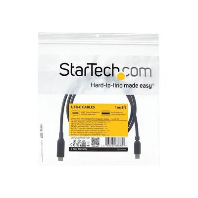 USB-C To Mini DisplayPort 4K 60 Hz Adapter Cable - STARTECH - 1 M - Black