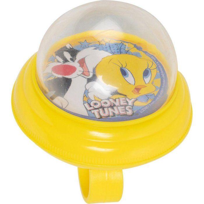 Sonnette De Vélo - Looney Tunes - Modèle Squeezy - Titi Et Sylvestre - Bleu - Pour Garçon