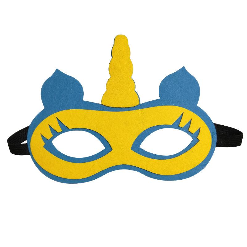 Halloween Children's Cloak Plus Mask Set Unicorn Series Cloak Mask Ball Costume