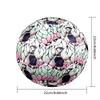 1pc Demon Slayer Kimetsu No Yaiba Football Soccer Ball Size 5 Indoor Soccer Ball Fashion Colorful  Backyard Game -Great For Sports Fans Gift HE3