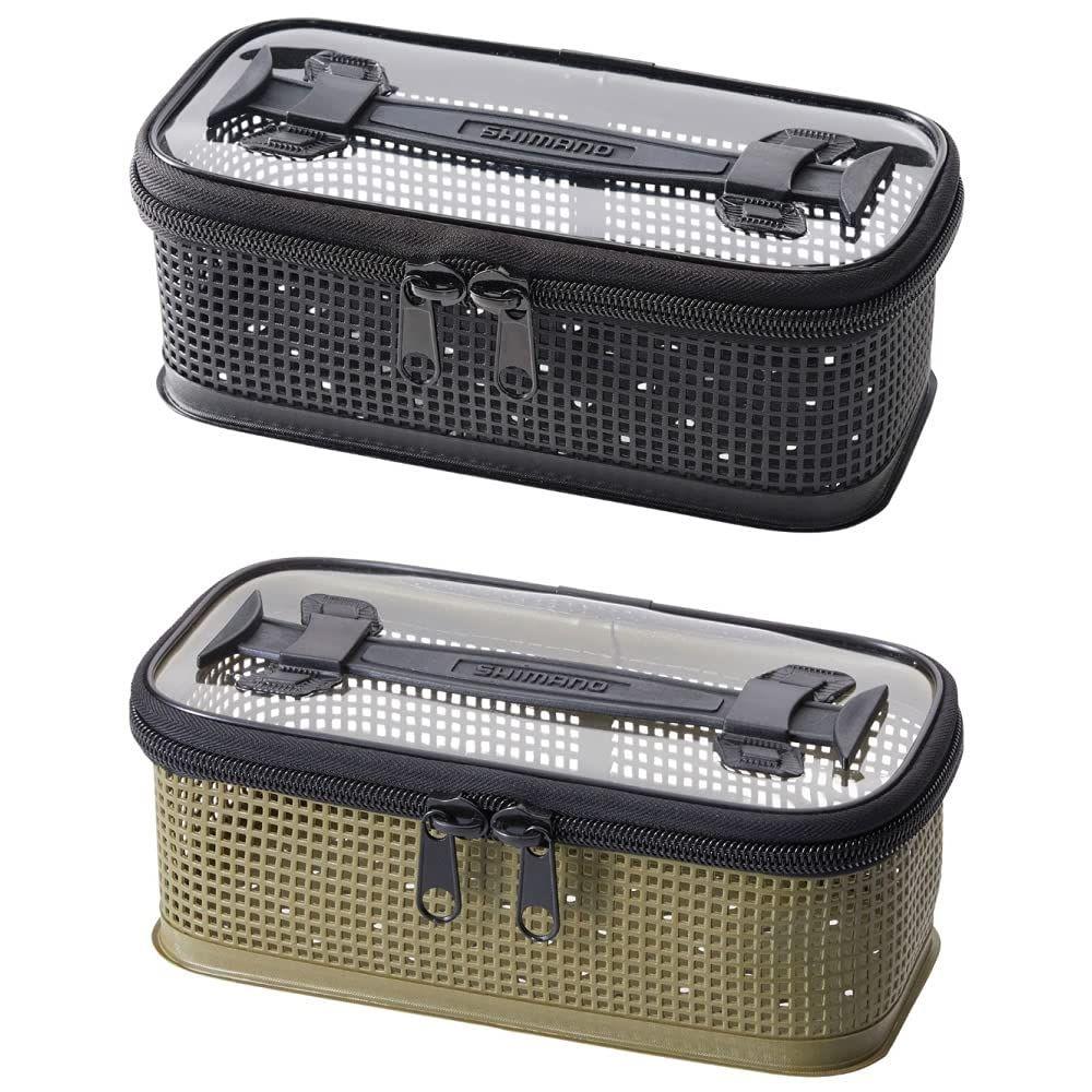 Used New SHIMANO System Mesh Case Black M BK-098U