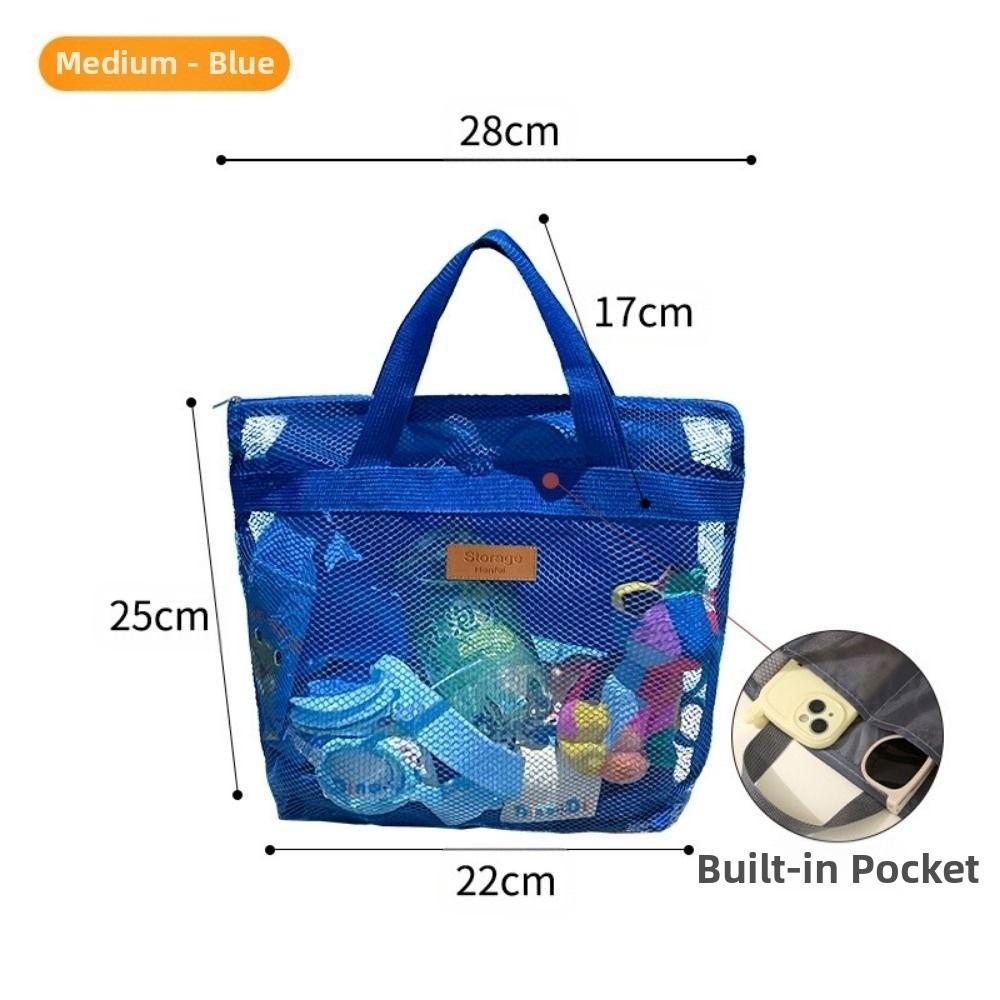 

Multistyles Reusable Storage Bags Protable Women Makeup Organizer New Mesh Bag 2