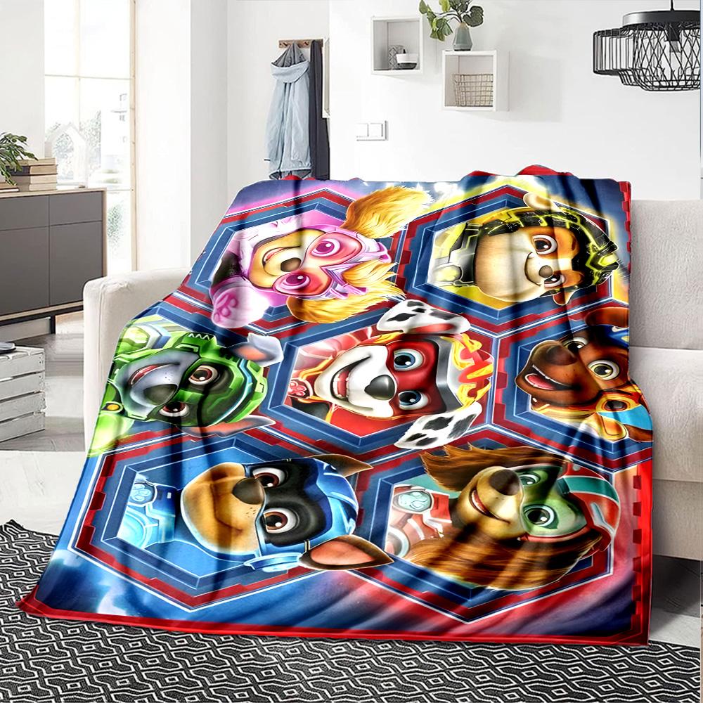 1pc Paw Paw29 Blanket, Gift, for Men and Women, Soft Blanket, Good for Sofa Bed Couch Travel, Lightweight Flannel Blanket