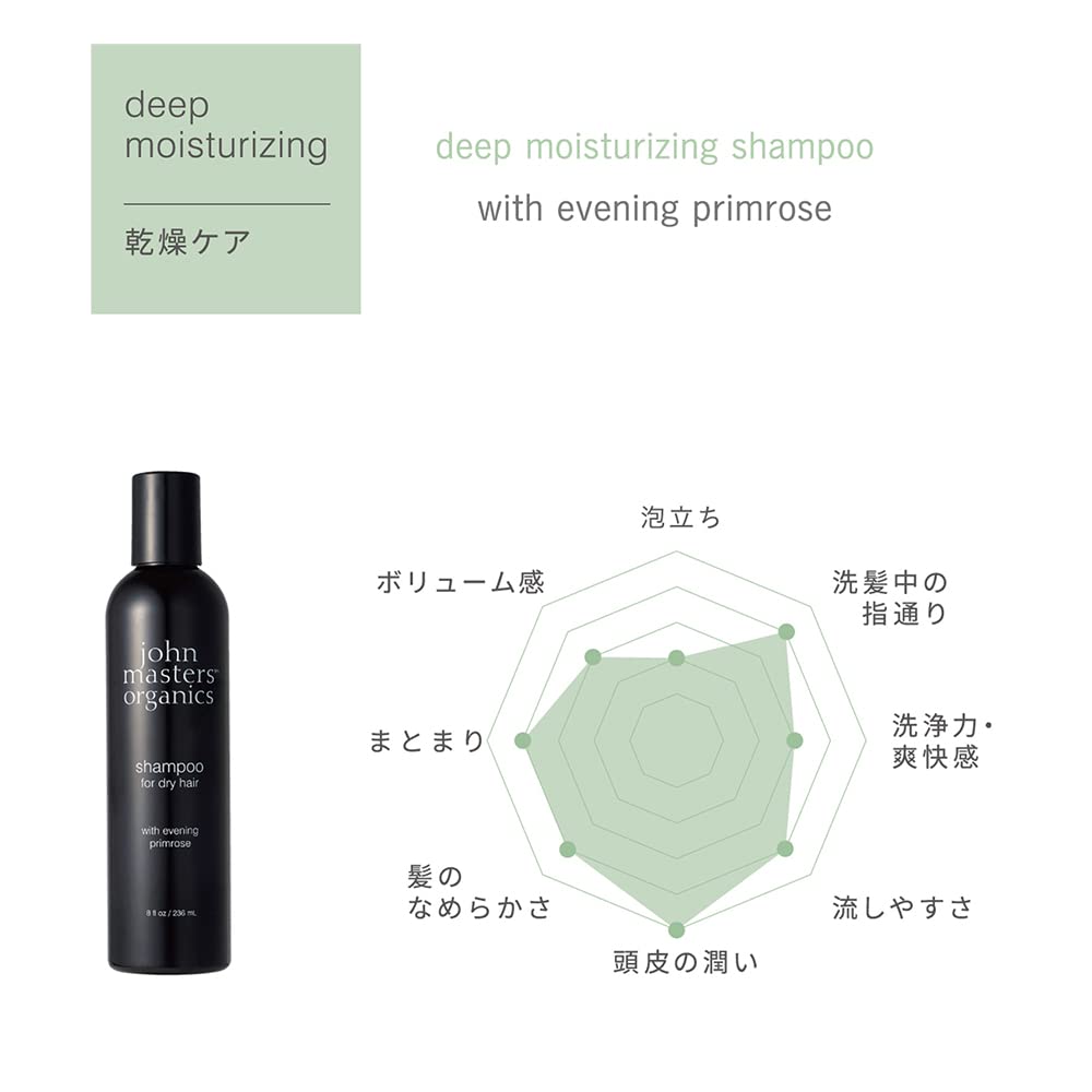 John Masters Organics Evening P Shampoo N 236mL (Primrose) (x 1)