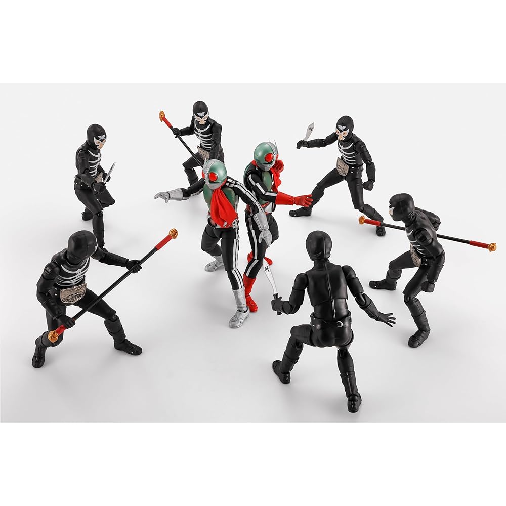 TAMASHII NATIONS S.H. Figuarts Kamen Rider Shocker Combatant 145mm PVC ABS Painted Action Figure