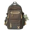 Schoolbag Korean version ins new high-value college style simple backpack couple light travel mountaineering large-capacity backpack