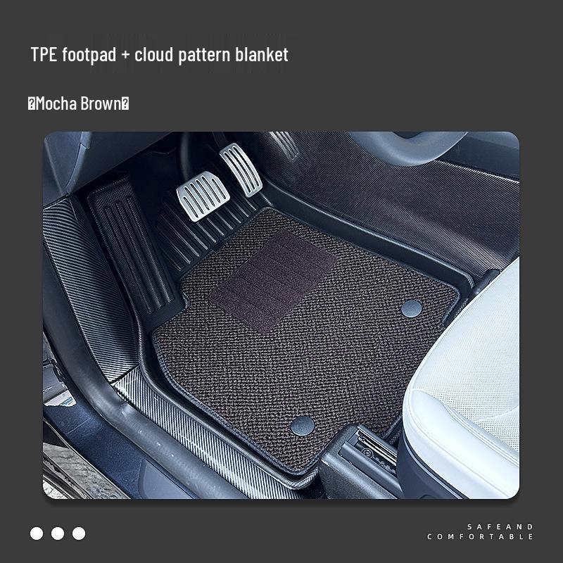 Waterproof Non-Slip Car Floor Mats for Honda Avancier, Acura MDX, Crider - Easy To Clean, One-Piece Design