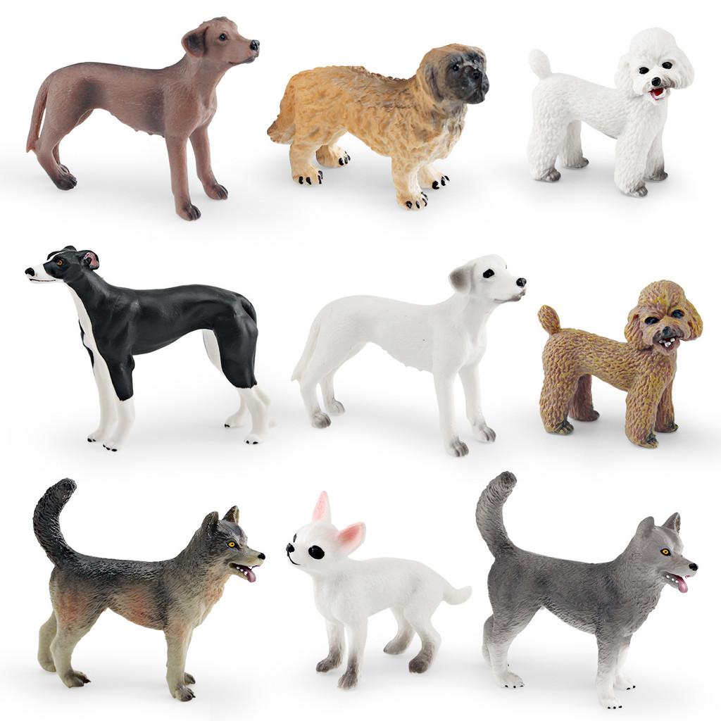 Pvc Toy Small Breed Dog Animal Model For Kids Play And Educational Use