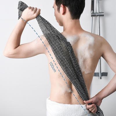 Body Scrub Towel Rich Foaming Gentle Rubbing Quick-drying Exfoliating Washcloth Long Towel Bathroom Supplies