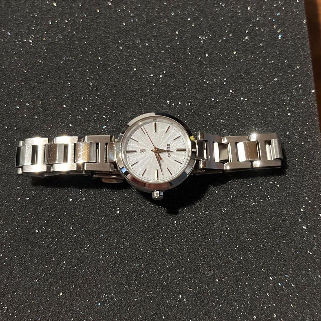 Used LUKIA SEIKO SSVR140 Silver Watch