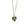 Korean Version of Internet Celebrity Ins Style Simple Fashion S925 Love Zirconium Necklace Female Heart-shaped Clavicle Chain