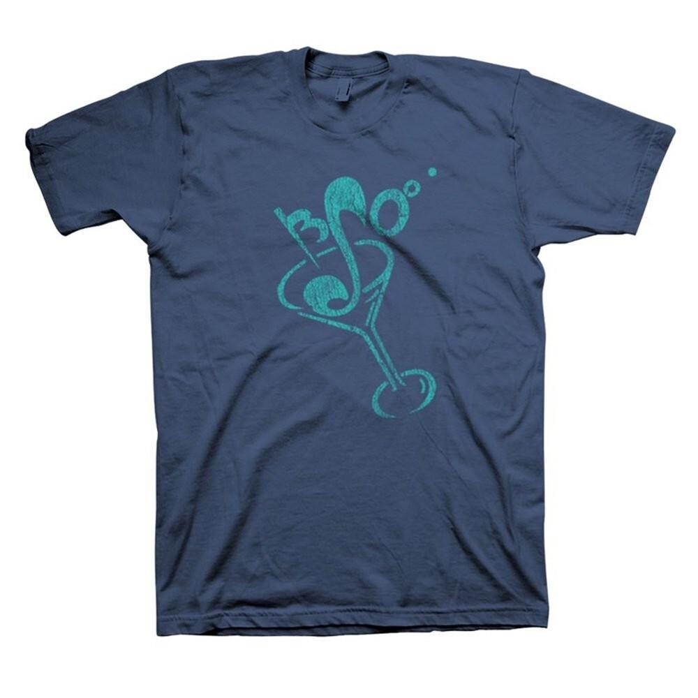 The Brian Setzer Orchestra Men s T-shirt - Big Martini BSO Tee - Official Unisex T-Shirt S