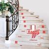 Creative Xi Staircase Wedding Celebration Mini Adhesive Furniture Sticker