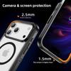 For MageSafe With Anti-Slip Stripes Heavy Defense Armor PC+TPU Case for IPhone 17 Pro Max 16 15 14 13 12 With Box OTT-Box Anti-fall Buffer Hard Cover