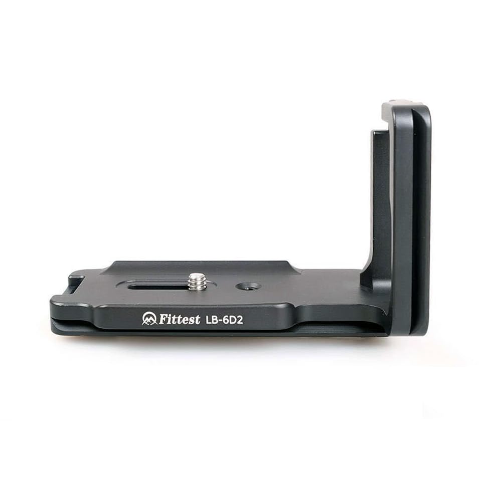 

SIUTATDSH Camera Grip for Canon EOS 6D Mark II and 6D2 with L-Shaped Quick Release Plate, Battery Replacement, Tripod Mounting, Arca Swiss Compatible