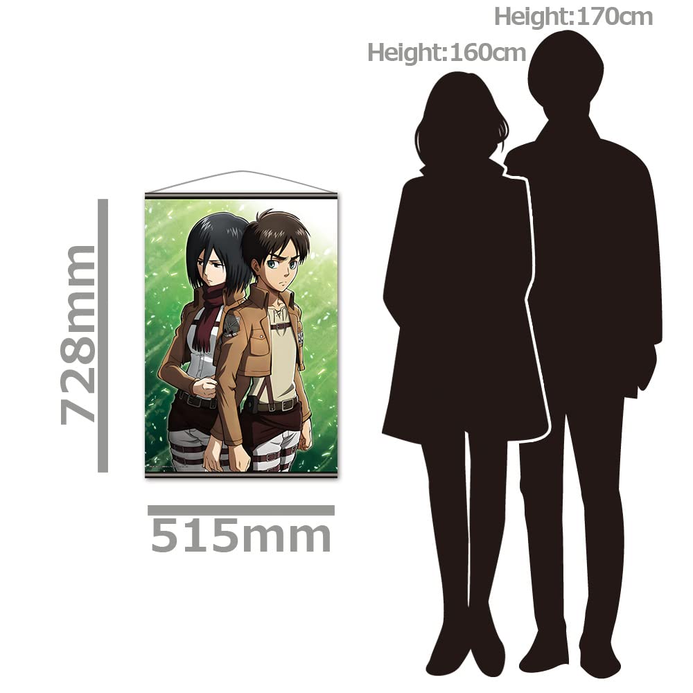 Attack On Titan B2 Tapestry J [Eren & Mikasa]