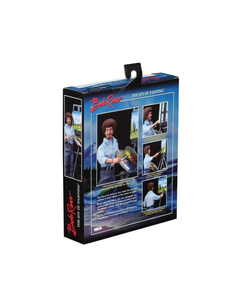 NECA Bob Ross 8-inch Clothed Action Figure