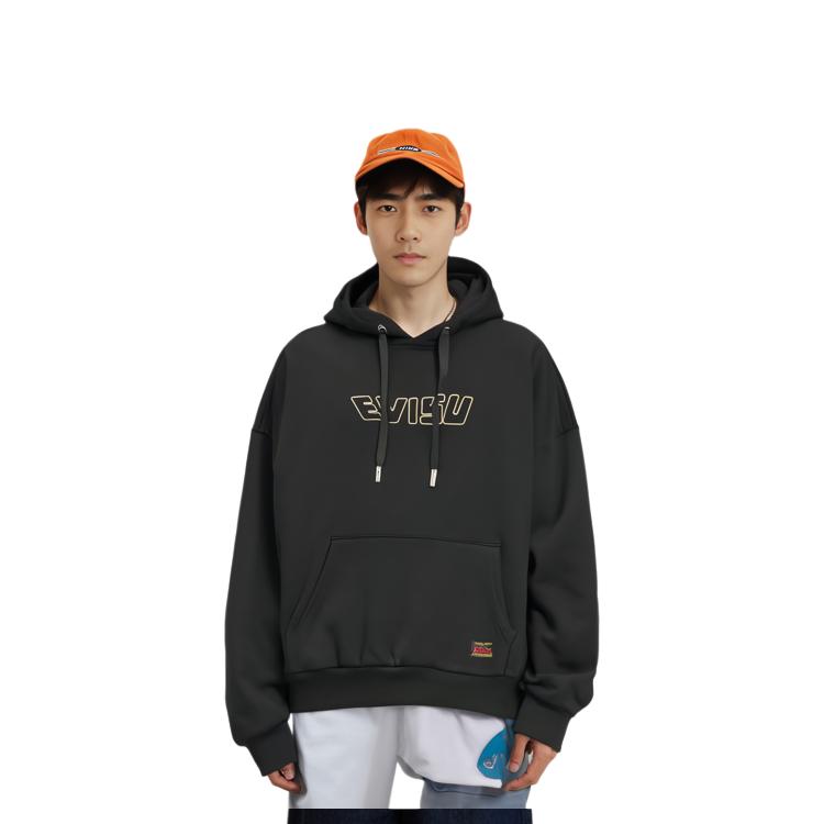 Evisu FW22 Sweatshirt Men's Black 2EAHTM2SW329LFCT