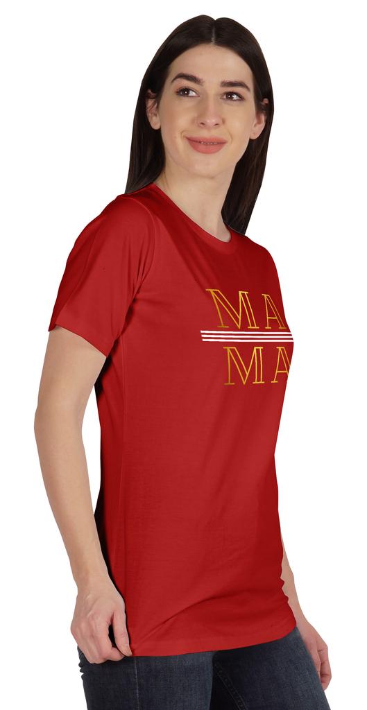 Inkmeso Mama Graphic Tshirt Short Sleeve Women Cotton Tee Casual Blouse