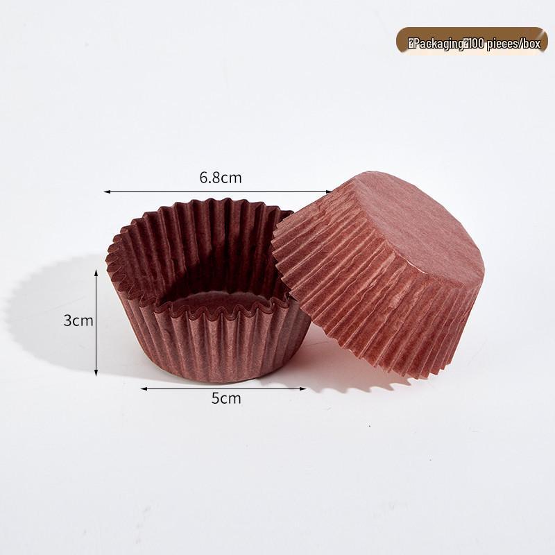 Snowy Niang Oilproof Cartoon Cake Cups - Cupcake Liners & Butter Paper for Baking