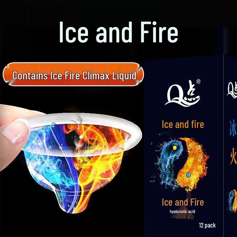 Q Point Ultra-Thin Pink Condoms with 3D Surrounding Particles - Odorless, Super Lubricated, Female Pleasure Enhancing.
