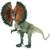 Dilophosaurus Dinosaur Toy PVC Action Figure Model, Realistic Simulation & Durable for Kids' Play and Collecting