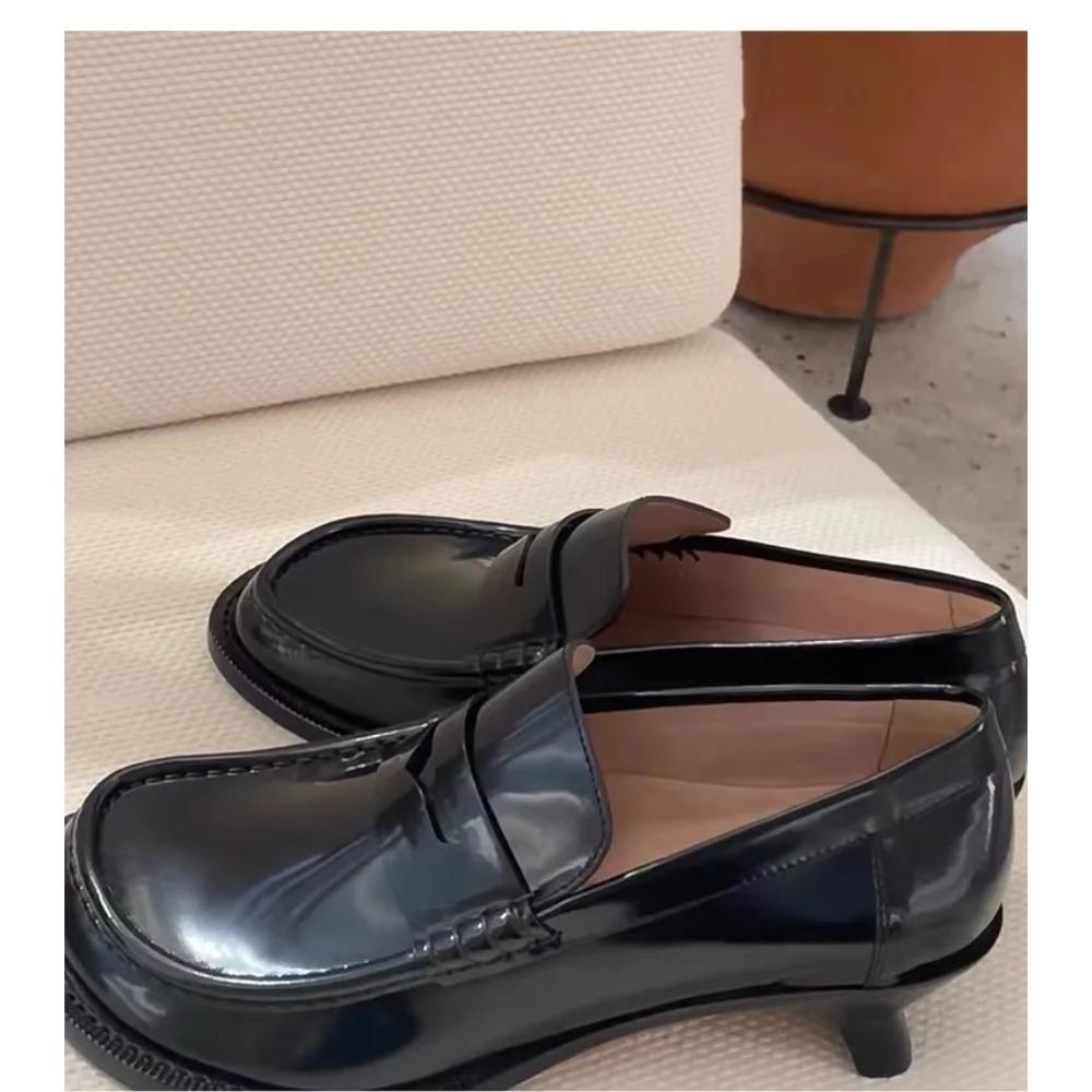 Designer Platform Women Pumps Shoes Fashion Shallow Slip On Ladies Elegant Thick High Heel Shoes Women's Mary Jane Shoes