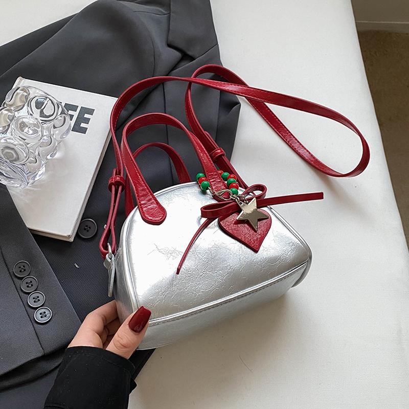 Красные сумки из искусственной кожи для женщин, свадебные сумки, весенние модные женские сумки через плечо, женские повседневные универсальные маленькие сумки