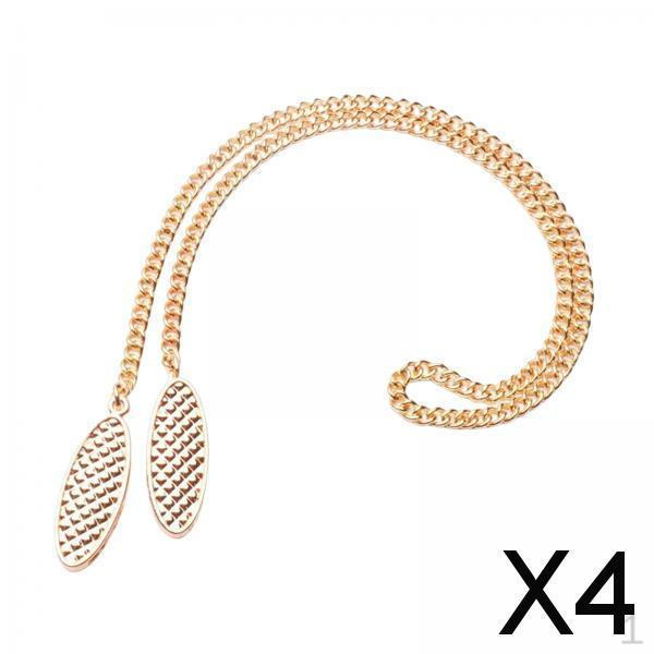 

2xIron Napkin Clip Portable Towel Apron Chain Fixing Clothing Protector Bib Clasp Holder