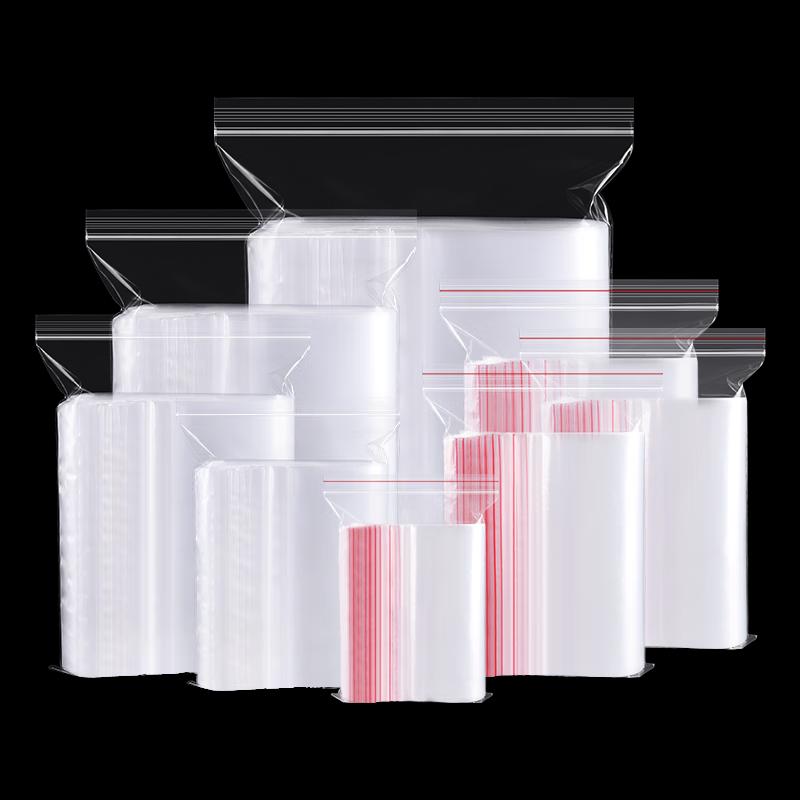 OEING Thickened Transparent Self-Sealing Bags