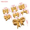 5pcs Stainless Steel Geometric Heart Bowknot Charms Pendants DIY Jewelry Making Findings Necklace Bracelets Earrings Supplies