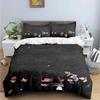 Fashion K-POP Singer M-MONSTAS X Bedding Sets Exquisite Bed Supplies Set Duvet Cover Bed Comforter Set Bedding Set Kids Gift