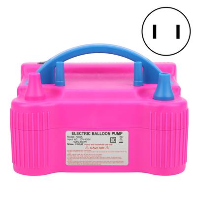 Electric Balloon Pump Blower Air Inflator 2 Nozzle Small Portable High Power 600W Stable Rate