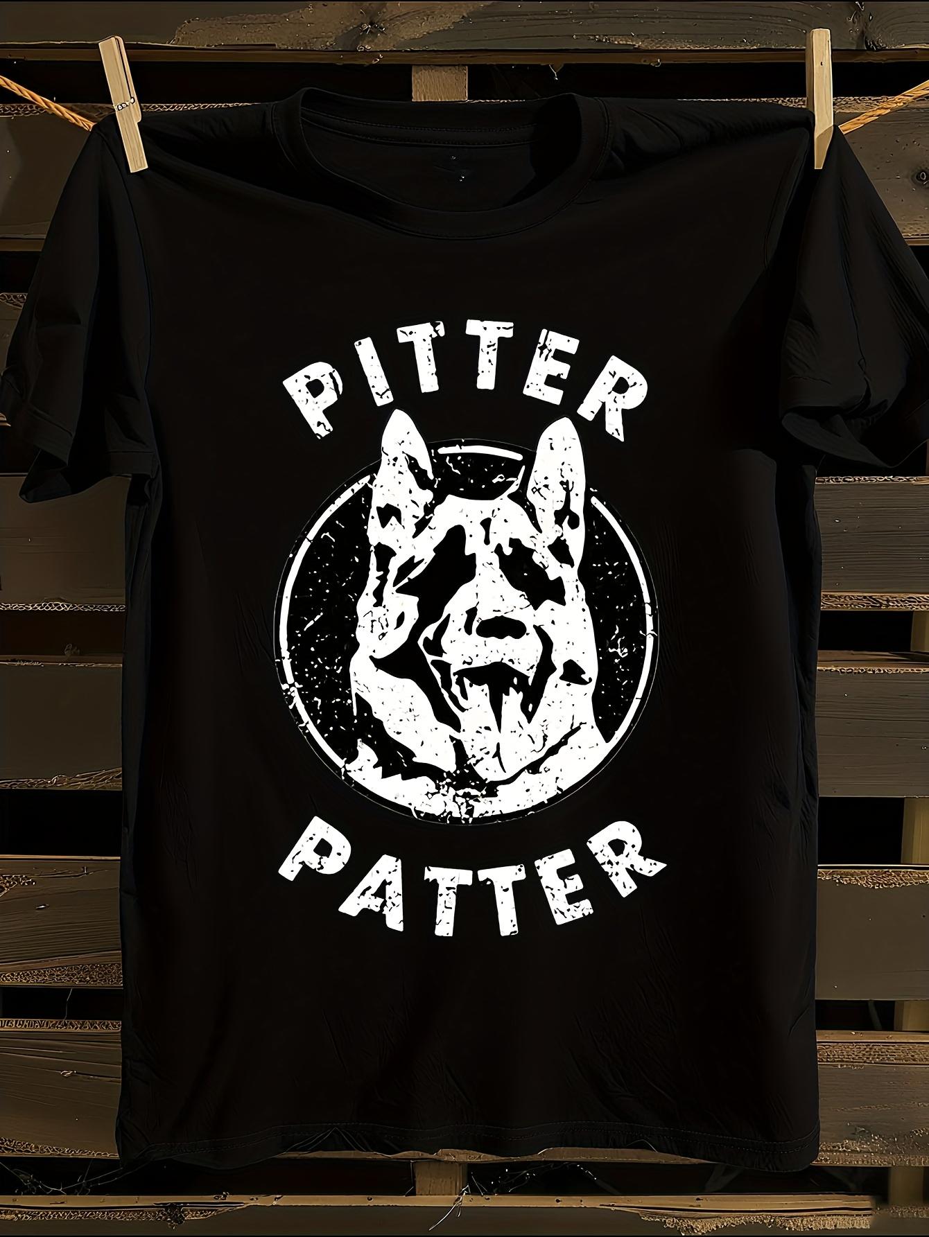 Plus Size Letterkenny Pitter Patter German Shepherd T-shirt XXL