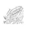 1 Piece 3 or 5 Door Front Door Hinge for Suzuki Grand Vitara 2006- Middle Door Stopper L R 81830-56L02 81830-57L01