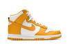 Women's Sneakers Nike Dunk High Dark Sulfur (Women's) White/Dark Sulfur-White